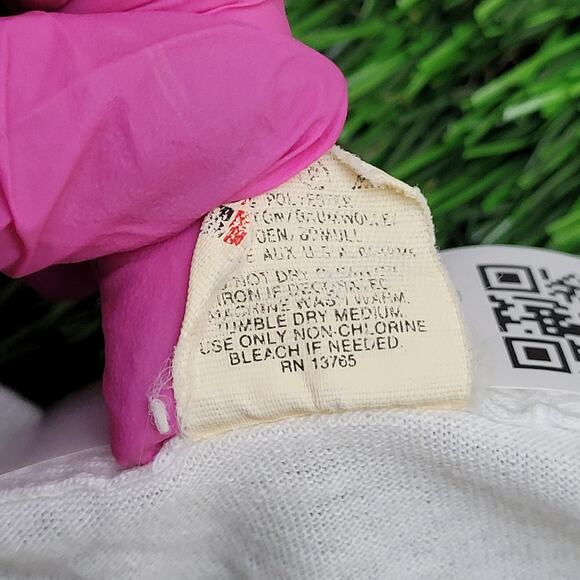 Vintage 1992 WKCF TV-Show 18 Shirt Womens XL 21x22 White USA - Picture 4 of 13